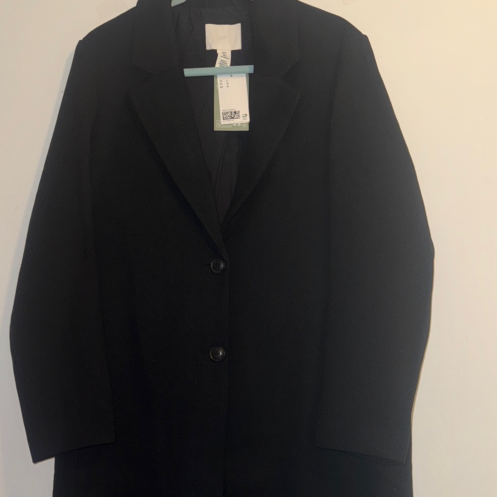 🎈H&M COAT, WINTER, SIZE LARGE 🎈HP🎈